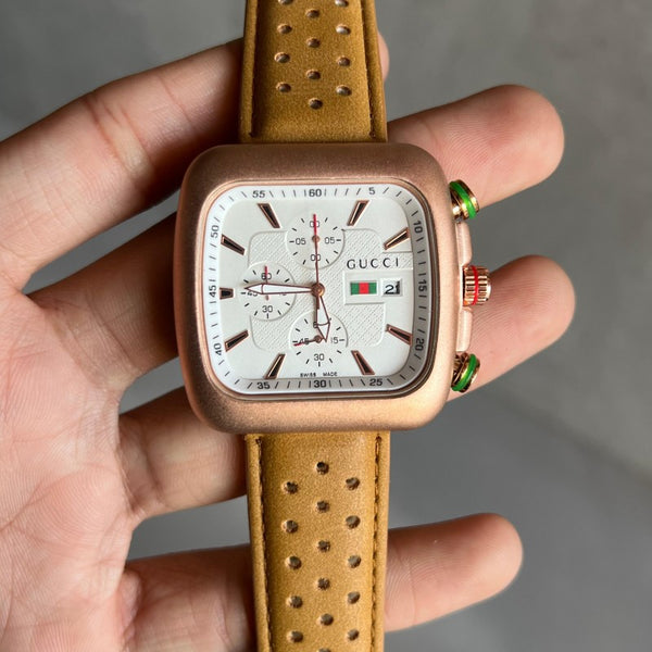 GUCCI SQUARE MENS WATCH